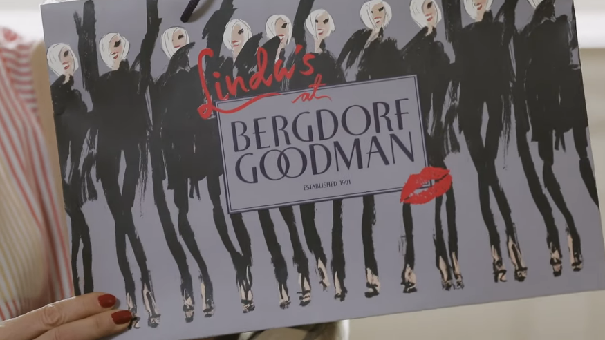 linda's at bergdorf goodman bag