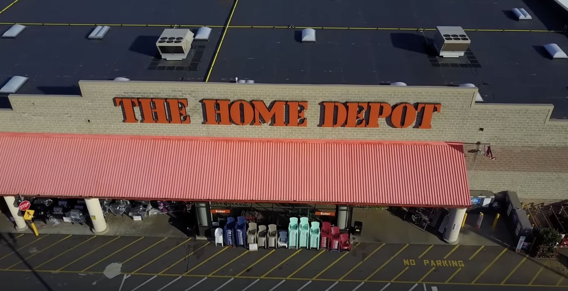 home depot store front