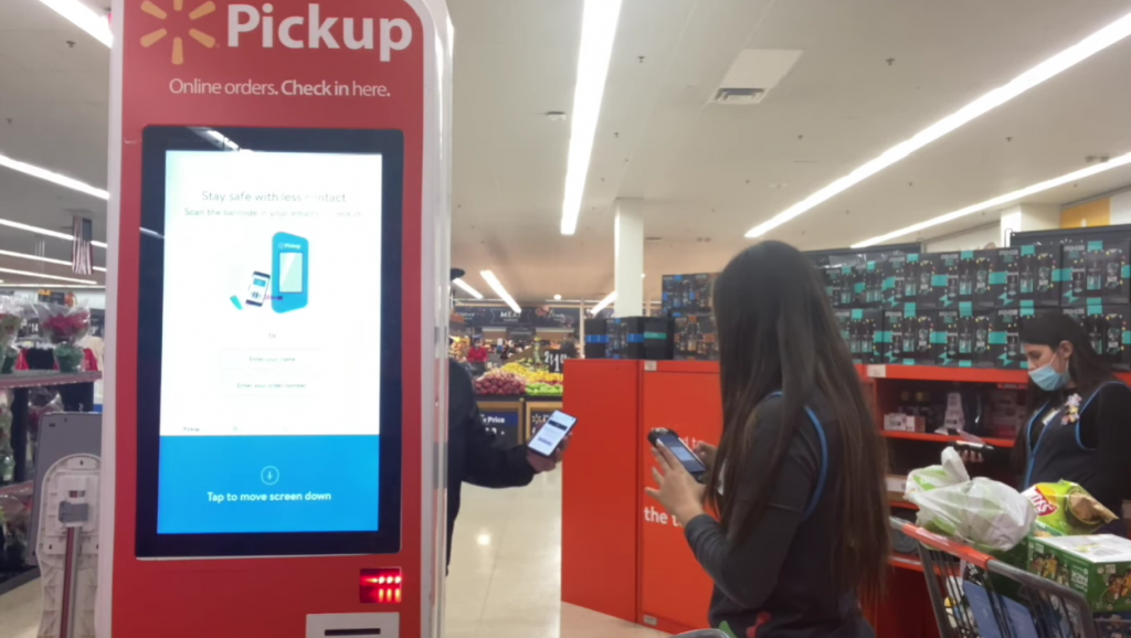 Girl Young in walmart pickup