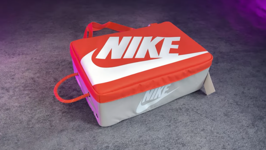 Nike shoe box bag