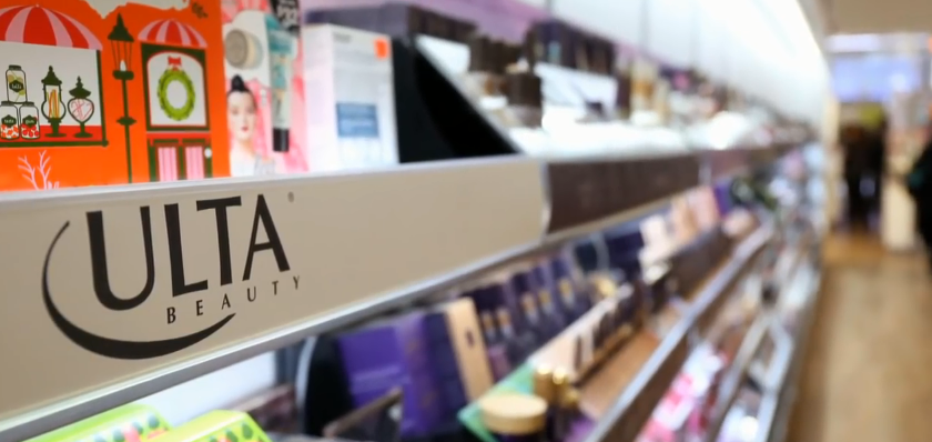 ulta beauty shelf