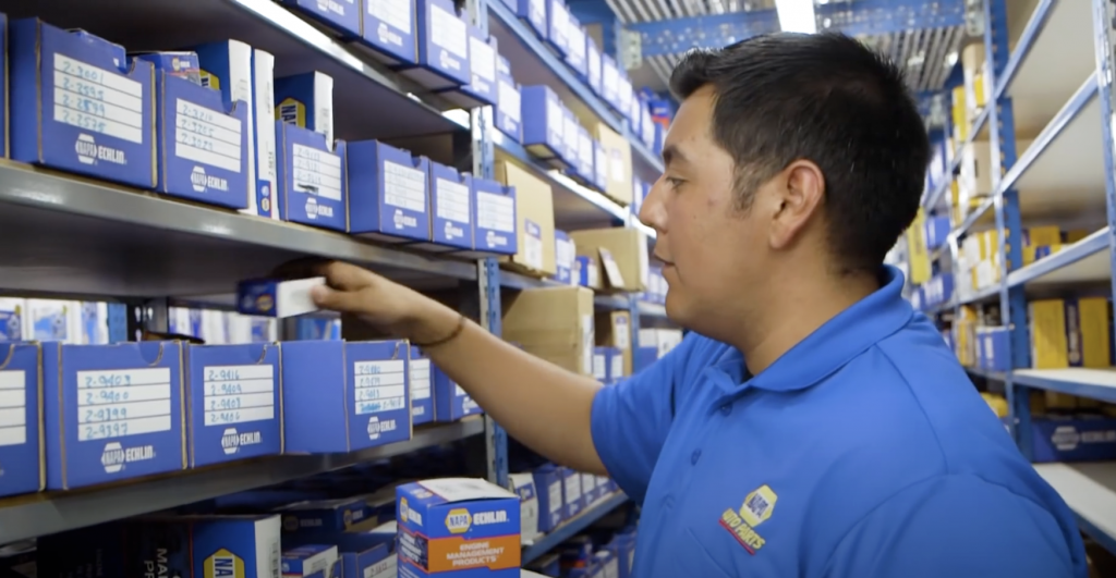 NAPA auto parts store