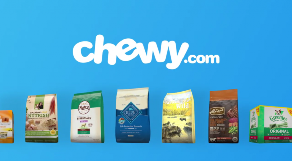 chewy.com products illustration