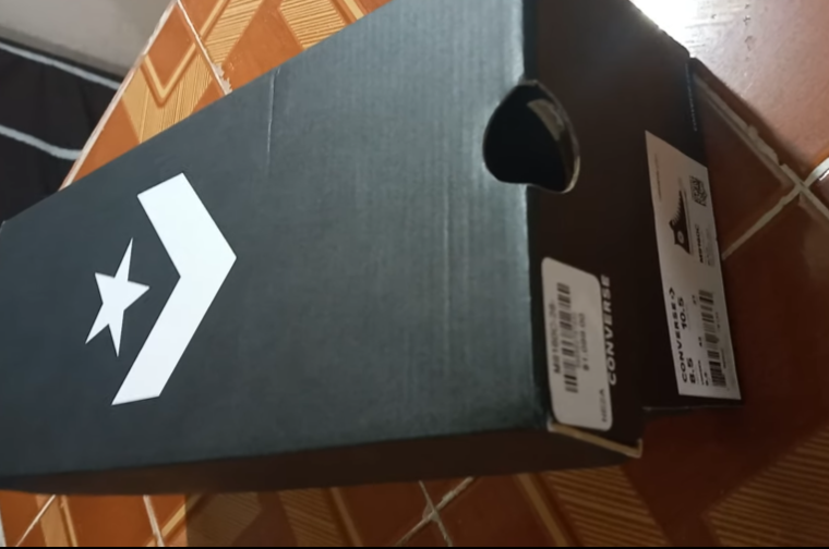 Converse black box with logo