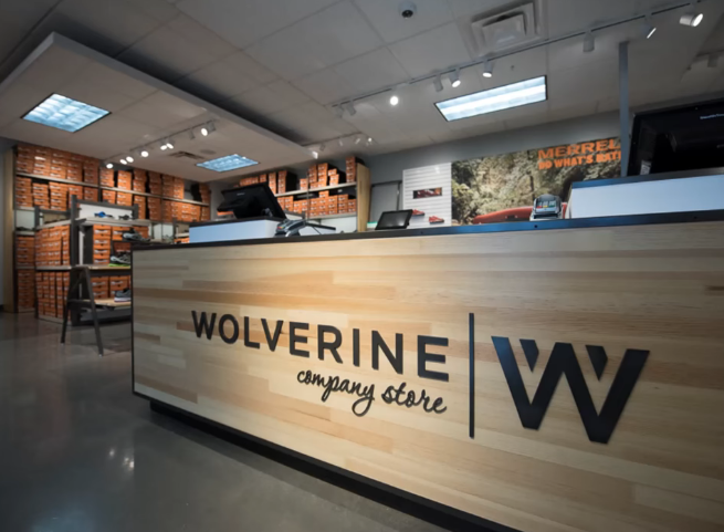 wolverine store front desk