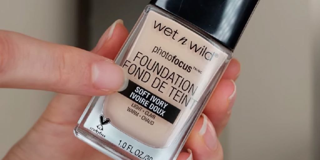 close up wet n wild phoofocus foundation soft ivory shade