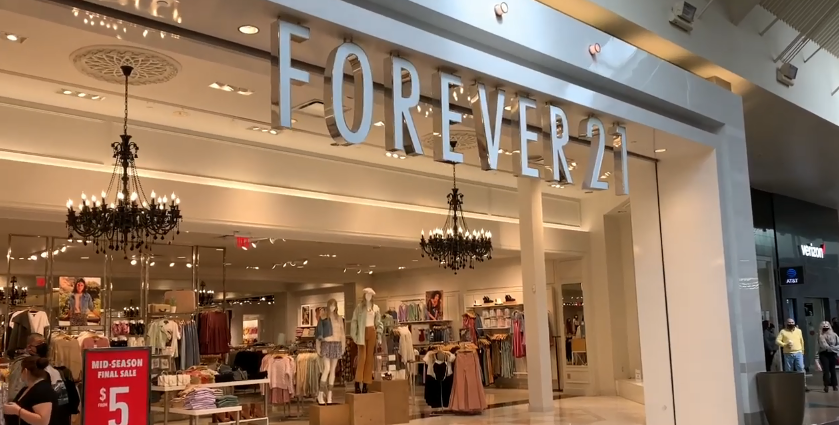 forever 21 store front door