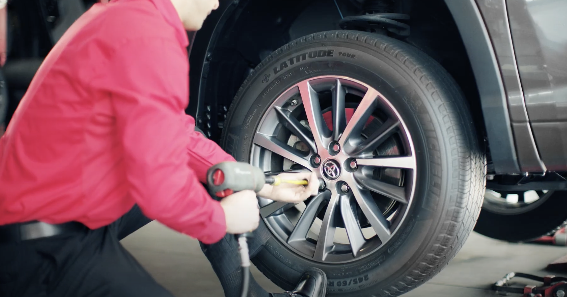 man filling car tires-disco...