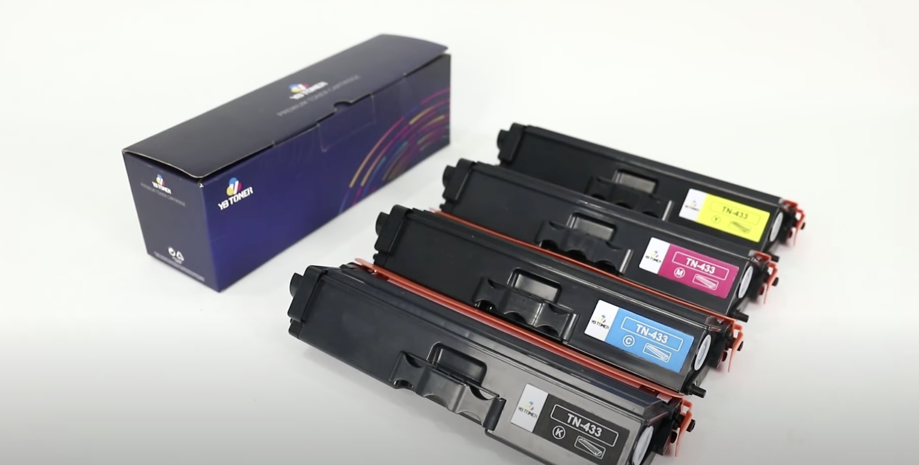 boxes of toner cartridges y...