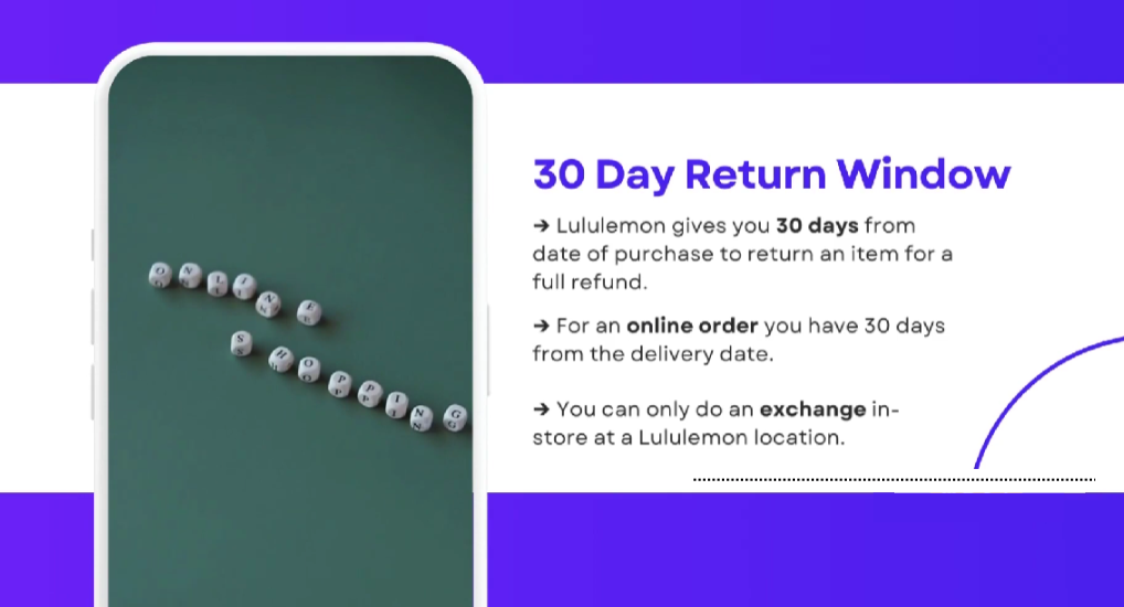 30 day return window details