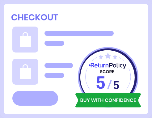 Return Policy Badge - Sello de aprobación